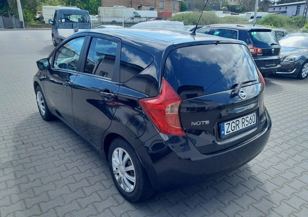 Nissan Note cena 28900 przebieg: 94300, rok produkcji 2014 z Tarczyn małe 232